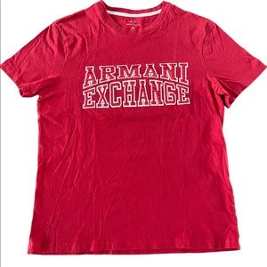 Armani Exchange Embroidered Tee Size M